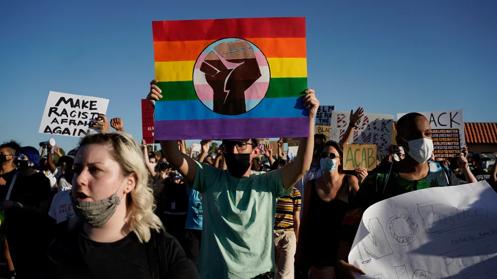 Juneteenth-demonstration i Las Vegas den 19 juni 2020. Dagen, som uppmärksammar slaveriets avskaffande i USA, ska bli en nationell helgdag.