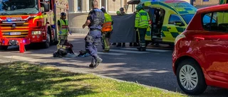 Kvinna blev påkörd vid övergångsställe