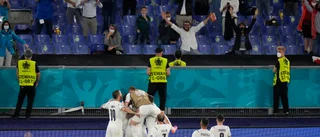 Italiensk uppvisning i EM-starten