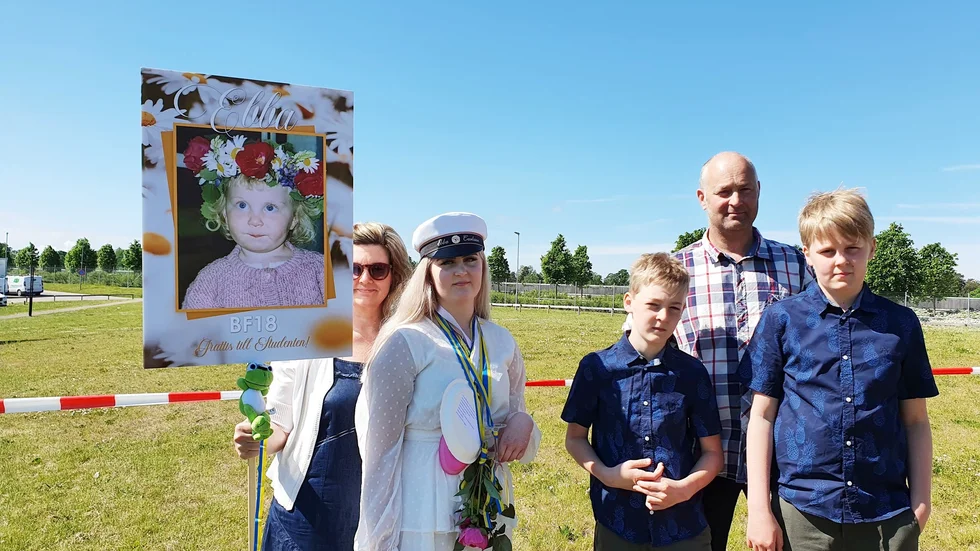 Ebba Carlsson har tagit studenten från Barn och fritidsprogrammet.