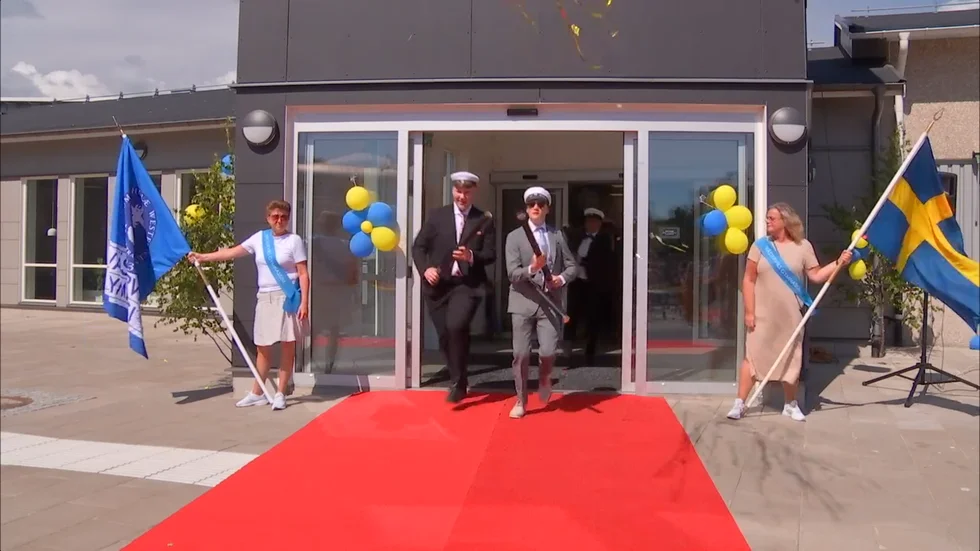 Utspringet förra året på Västerviks gymnasium.