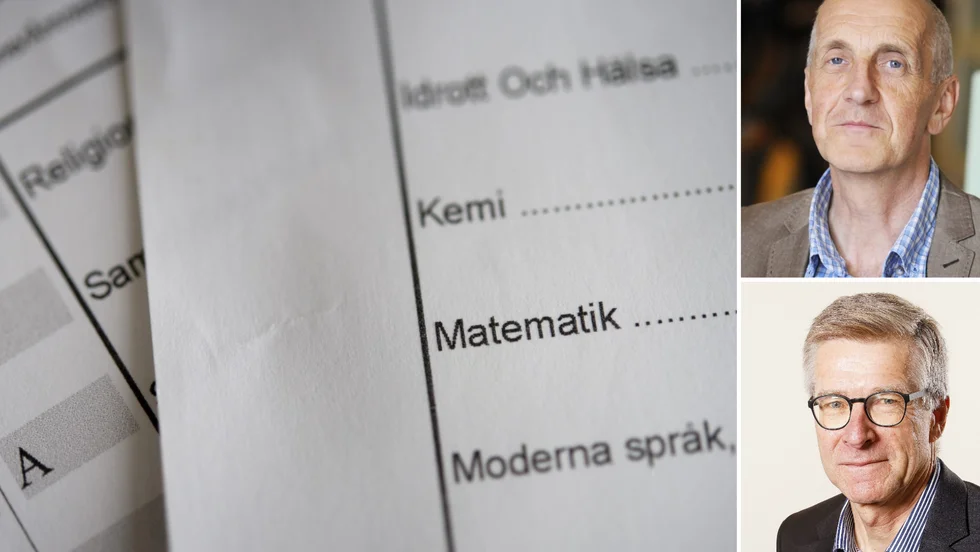 Varken grundskolechefen Tommy Olsson eller ordförande i barn- och utbildningsnämnden Kenneth Larsson (M) är nöjda med årets grundskolebetyg.