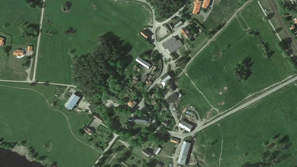 Området kring Mellösaby  