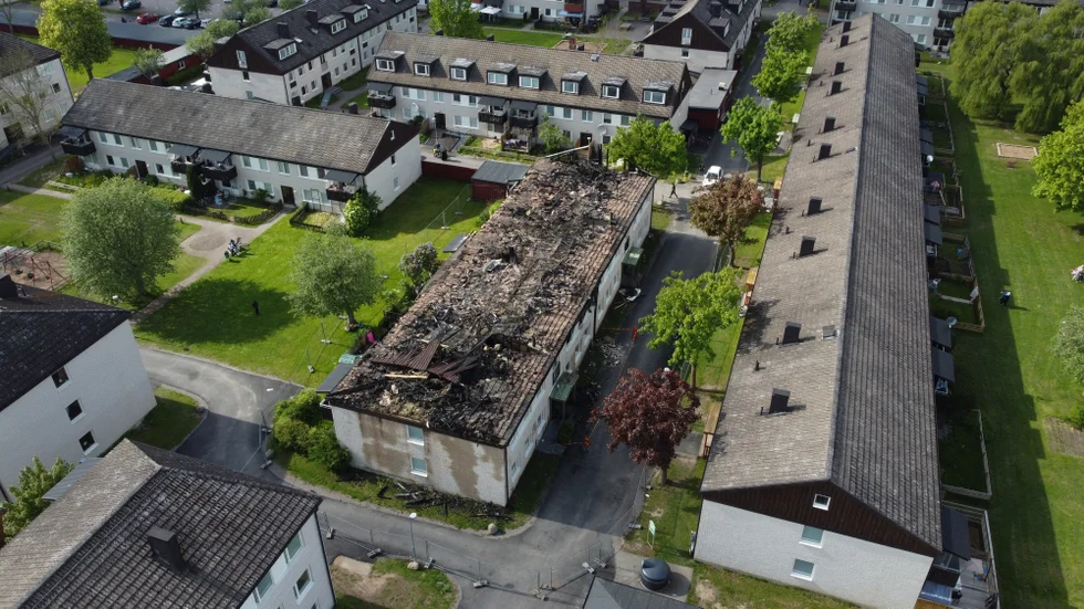 Den 22 maj utbröt en kraftig brand i ett flerfamiljshus på Sörgårdsgatan i Skäggetorp. 