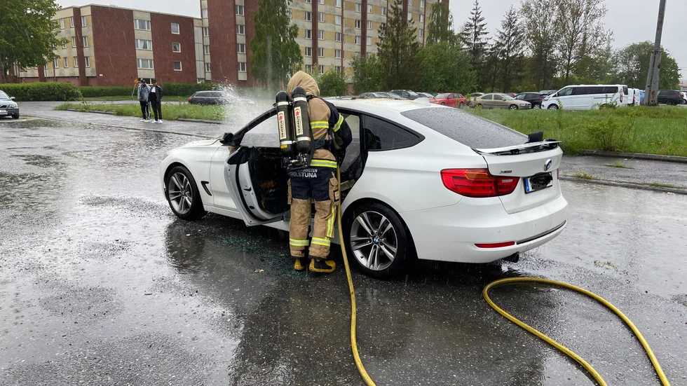 Branden i Årby kunde släckas snabbt.
