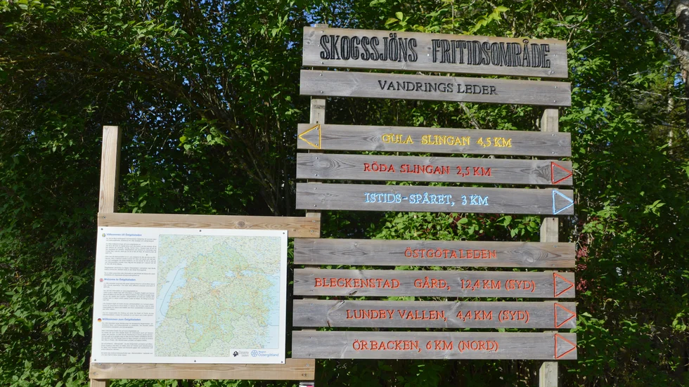 Lederna kring Skogsjön kommer inventeras efter veckans stormar.