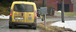 Brevbärare på landsbygden      