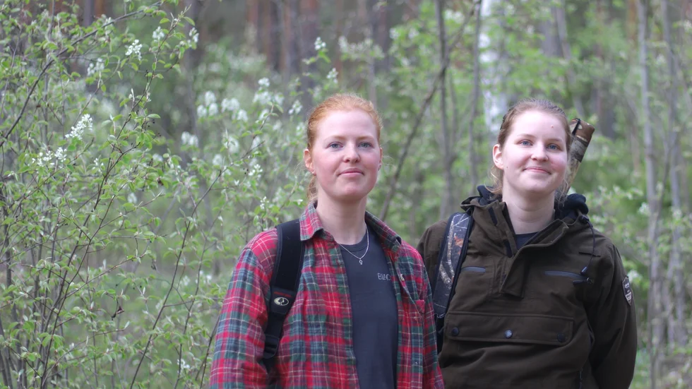 Alice Sandberg och Jenny Olovsson uppmärksammar problematiken kring kvinnosyn och jämställdhetsfrågor inom jakten.