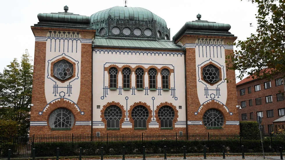 Synagogan i Malmö. 