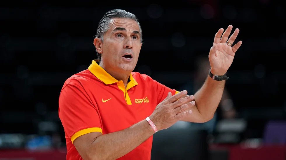 Sergio Scariolo var ordentligt irriterad.
