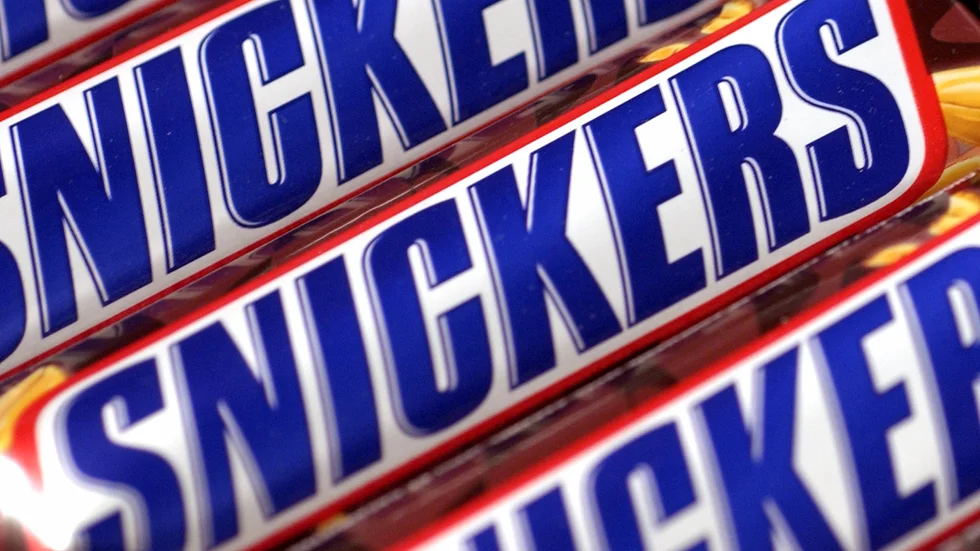 Snickersglass återkallas. Arkivbild.