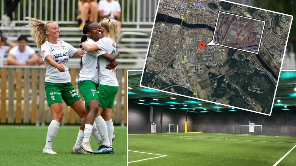 Bygget av en fullstor fotbollshall kommer som ett glädjebesked för klubbarna i Skellefteå. Idag finns bara Moröns damlag på elitnivå, men nu hoppas fotbolls-Skellefteå att fler kan nå högre höjder samt att fler bra träningstider för ungdomar och bredden ska bli verklighet. 