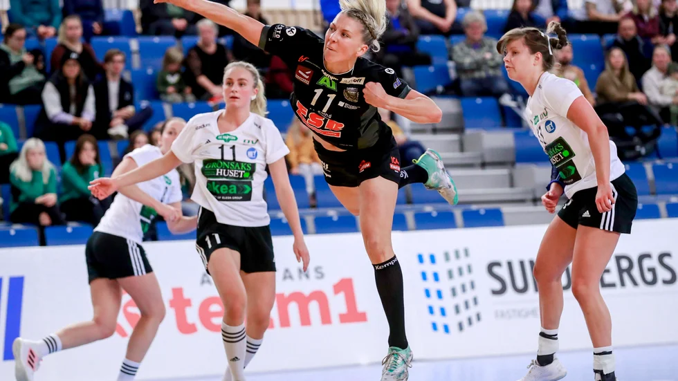 "Det var viktigt för oss att vinna den här matchen", säger Boden Handbolls sjumålsskytt Sara Nordström.