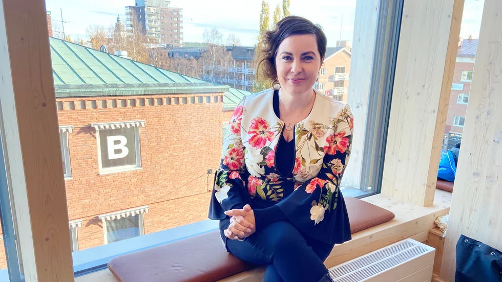 Terese Bengard, 45 år, besöker sin hemstad, där mycket har hänt sedan hon flyttade. 