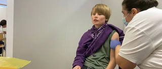 Premiär för covidvaccin på Frejaskolan
