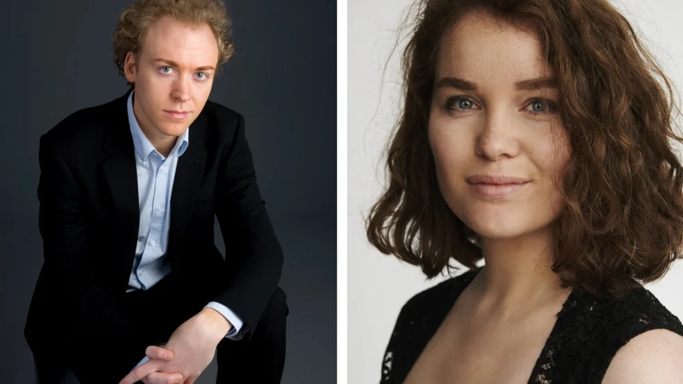 Samuel Skönberg och Sidsel Aja Eriksen.  