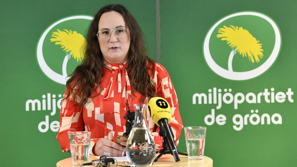 Miljöpartiets partisekreterare Katrin Wissing. Arkivbild.