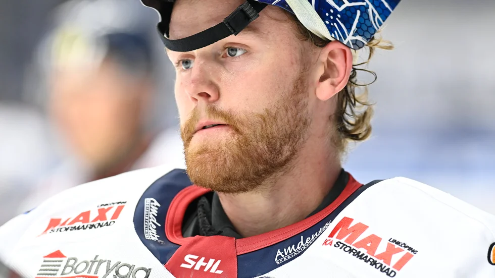Marcus Högberg, matlagningsintresserad målvakt i Linköping. Arkivbild.