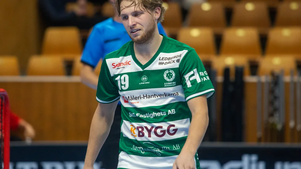 "Man ska inte glömma bort att hylla Adam Zetterström (bilden). Han gör poäng varje match", säger Ledbergs tränare Marcus Holmertz.