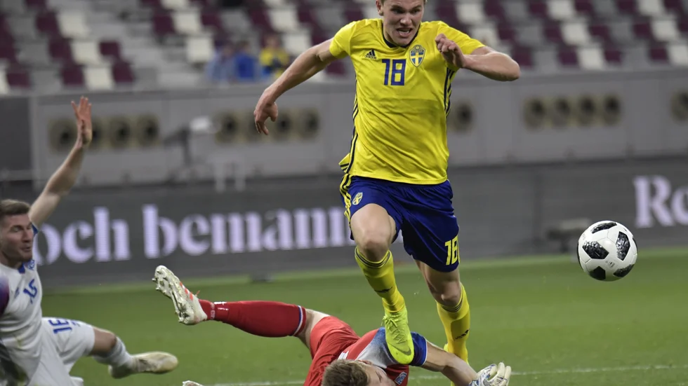 Viktor Gyökeres har gjort mål på nytt i Coventry. Arkivbild.