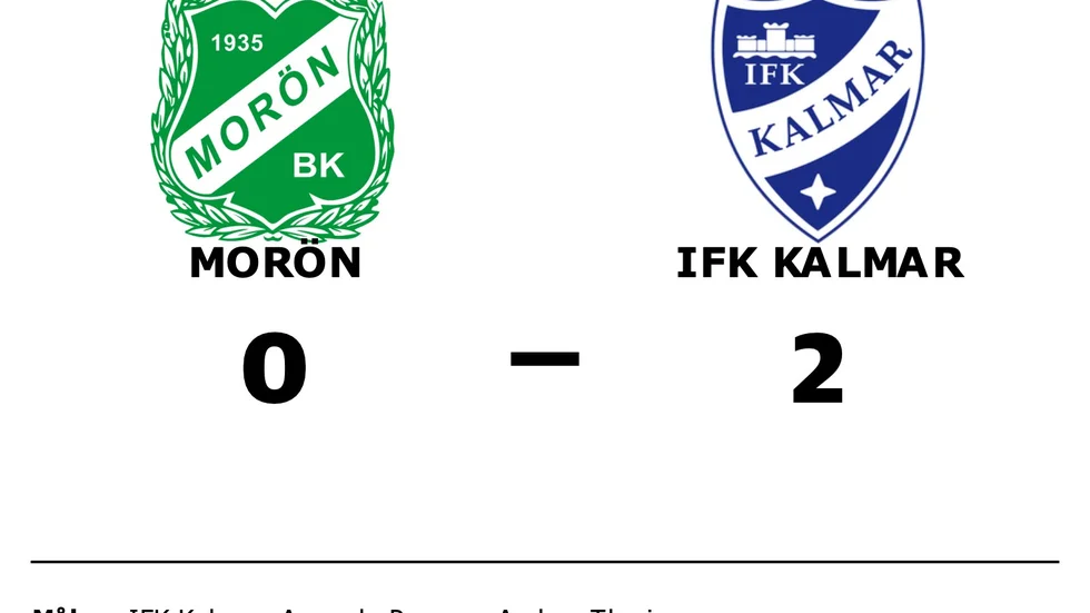 Morön BK förlorade mot IFK Kalmar