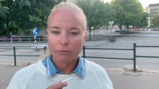 Vår reporter Frida Glenning Ströberg rapporterar från Berga.