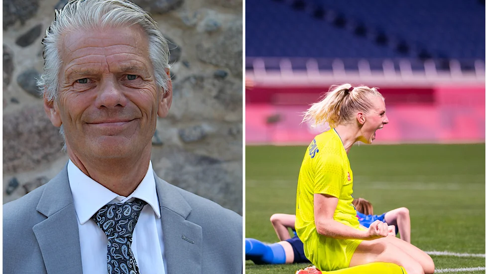 Kommunstyrelsens ordförande i Vadstena, Peter Karlsson (M), tror på seger för Sverige i OS-finalen. 