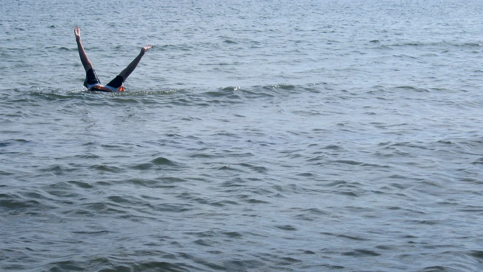 Bad på Gotland. Arkivbild.
