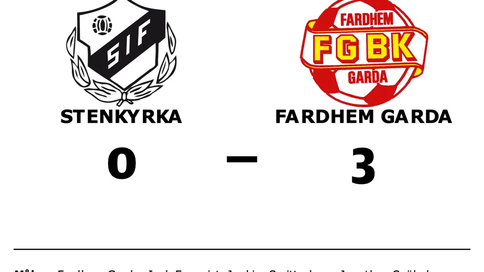 Stenkyrka förlorade mot Fardhem Garda