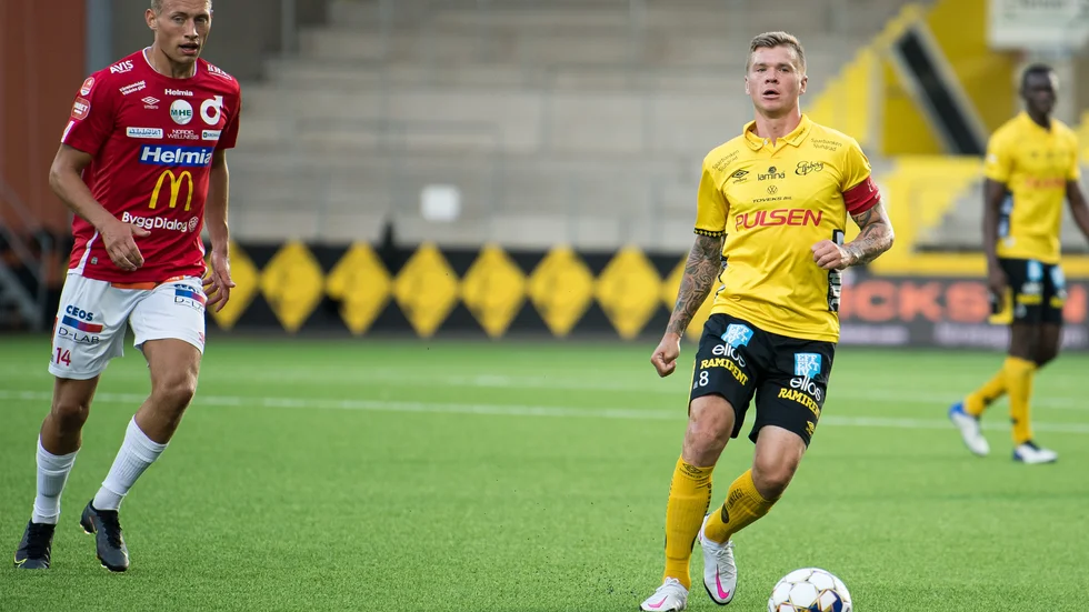 Villiam Dahlström kom in i ett 0-3-underläge för Degerfors.
