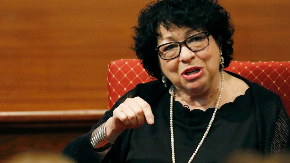 Den liberala domaren Sonia Sotomayor är kritisk till Högsta domstolens beslut. Arkivbild.