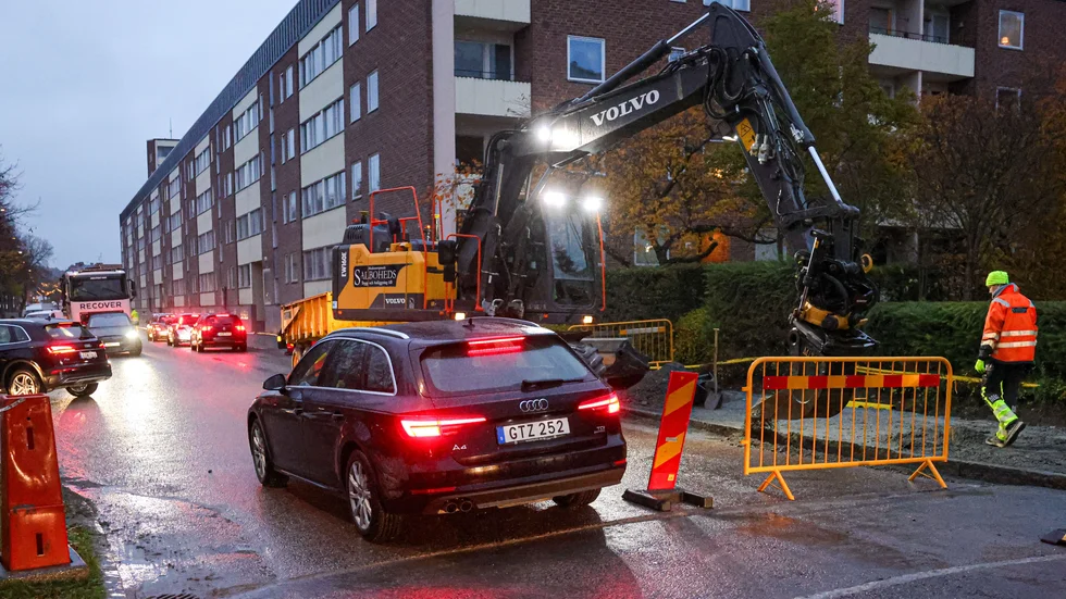 Framkomligheten på Kungsgatan har varit nedsatt senaste halvåret på grund av vägarbeten som försenats. 