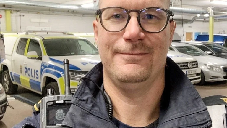 André Hansson, polisassistent i Piteå, anser att det finns mycket att önska kring A-traktorreglerna och hoppas på en skärpning.