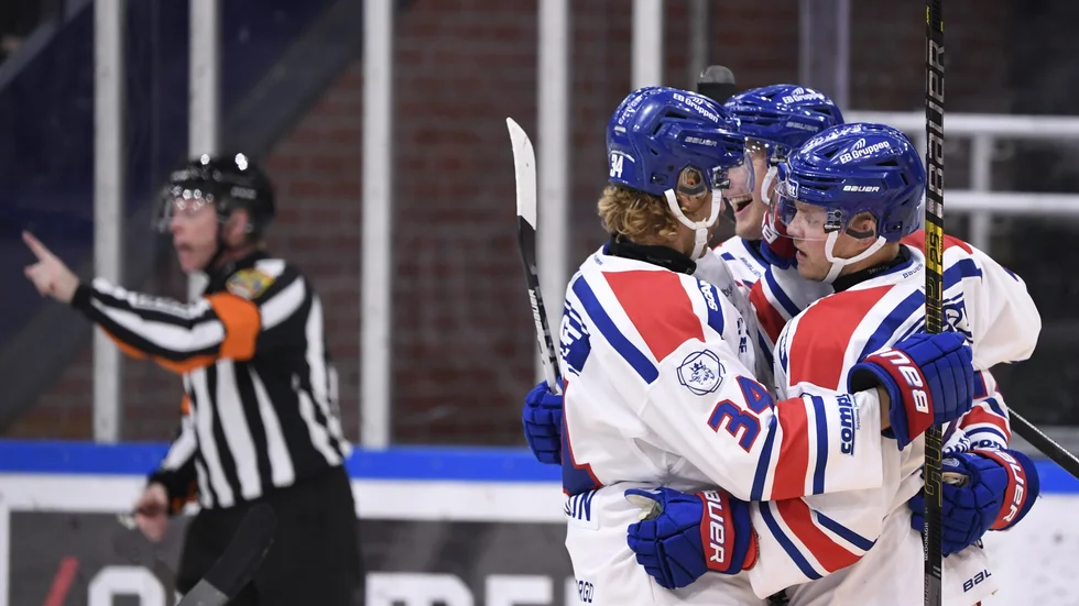 Oskarshamn besegrade Skellefteå med 3–2. Arkivbild.