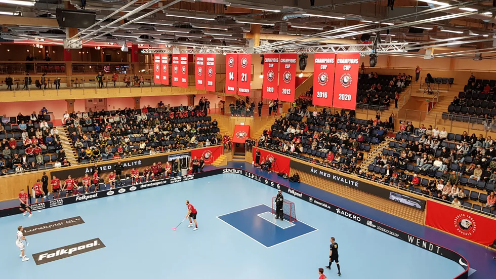 Det kom 1 522 åskådsare för att se Storvretas match mot Jönköping i IFU Arena.