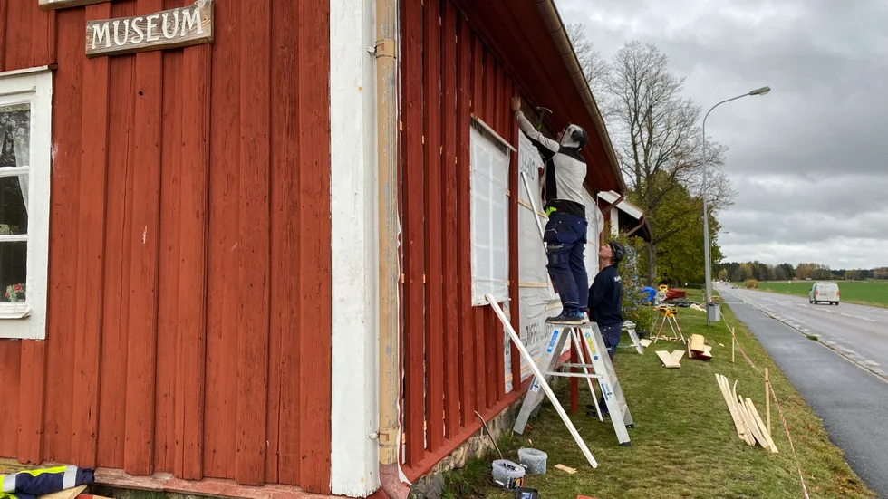 Stigtomta museum och hembygdsgård, som uppfördes som fattighus, renoveras