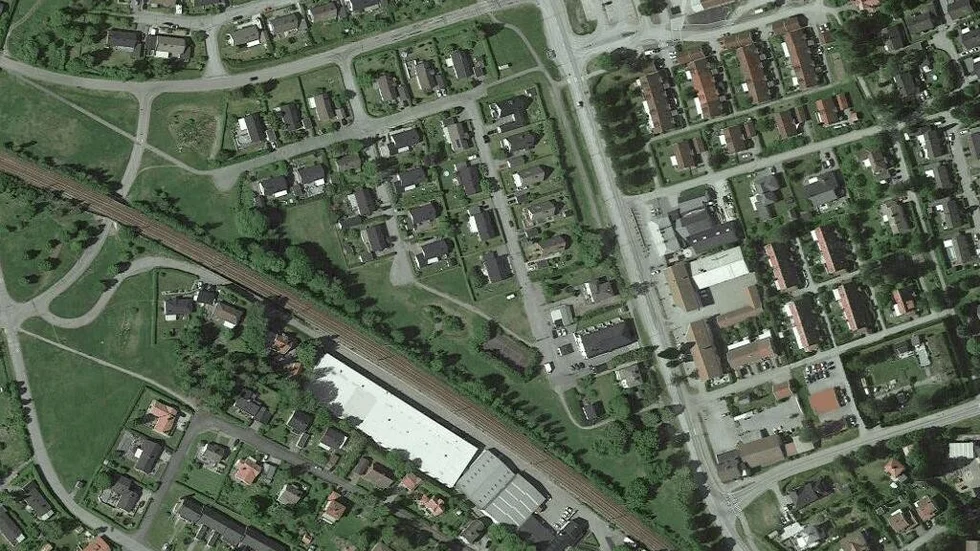 Området kring Tingshusvägen 16