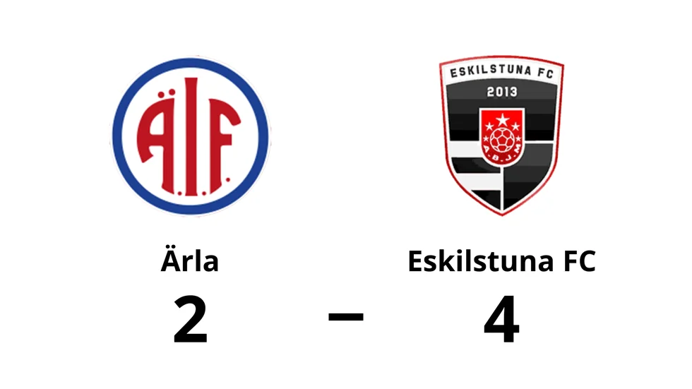 Ärla IF förlorade mot Eskilstuna FC