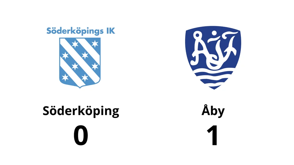Söderköpings IK förlorade mot Åby