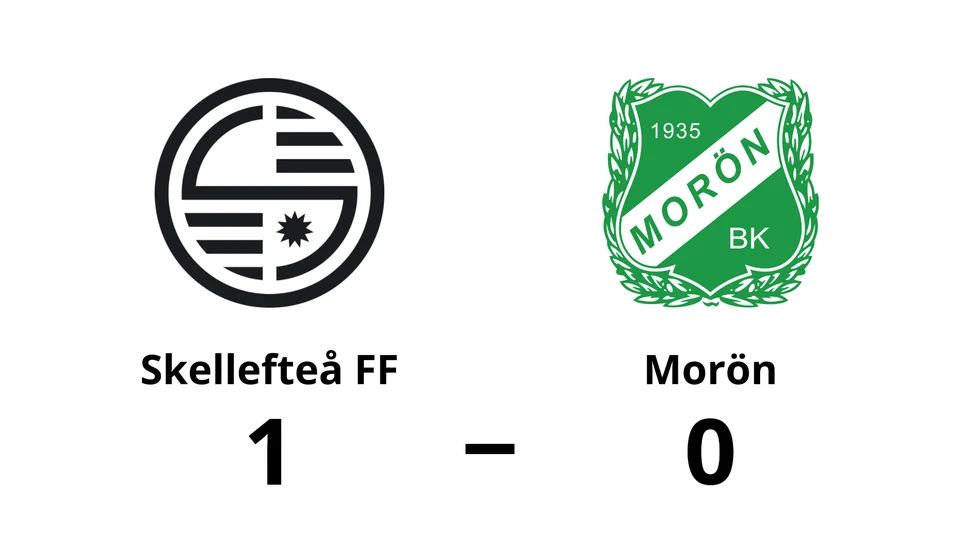 Skellefteå FF vann mot Morön BK