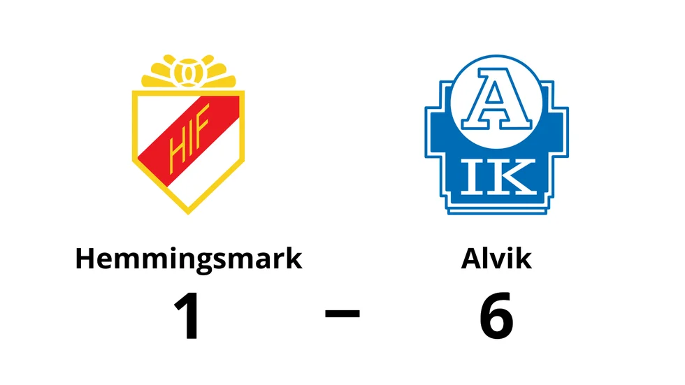 Hemmingsmarks IF förlorade mot Alviks IK