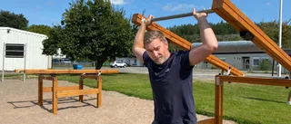 Utegymmet klart att använda: "Vi ska få i gång folket"