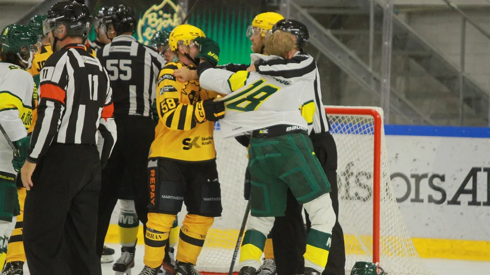 Skellefteå AIK besegrade Björklöven i säsongens första träningsmatch.