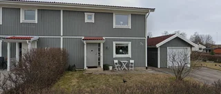 112 kvadratmeter stort kedjehus i Mantorp får ny ägare