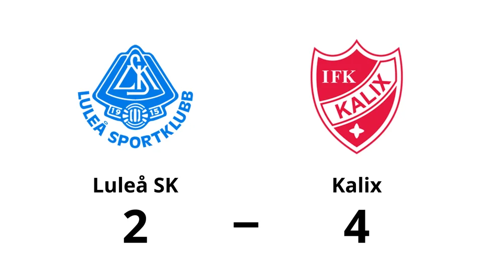 Luleå SK förlorade mot IFK Kalix
