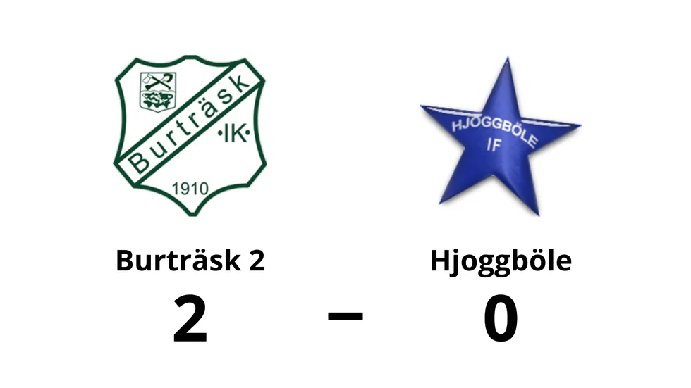 Burträsk IK 2 vann mot Hjoggböle IF