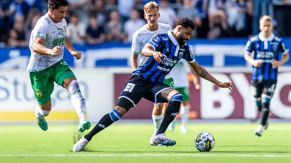 Sirius Kristopher Da Graca i en match mt Hammarby förra säsongen innan han under hösten lånades ut till HJK i Finland. Nu väntar en ny utlåning för backen.