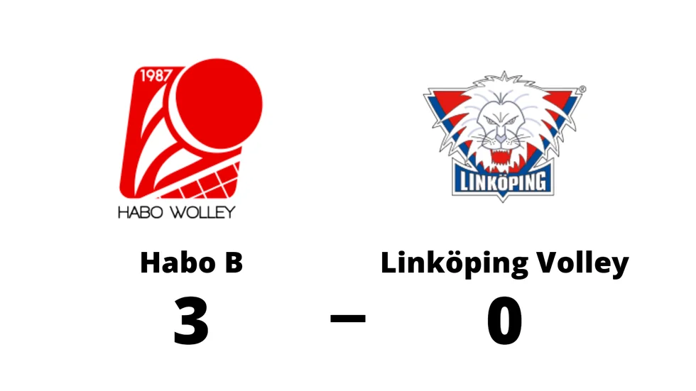 Habo B vann mot Linköping Volley