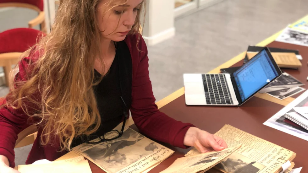 Mia Skott har ägnat tolv år åt forskning om kvinnohistoria. För några år sedan mottog hon Uppsala kommuns kvinnohistoriska stipendium för att föreläsa på Uppsalas gymnasieskolor.