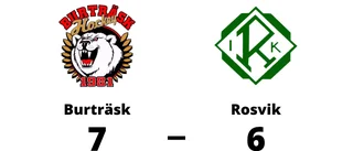 Rosvik föll mot Burträsk på bortaplan